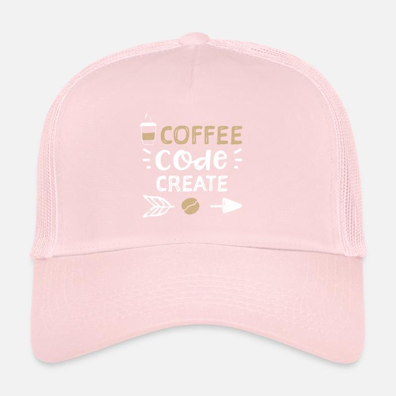Café Code Create - Café Casquette trucker 