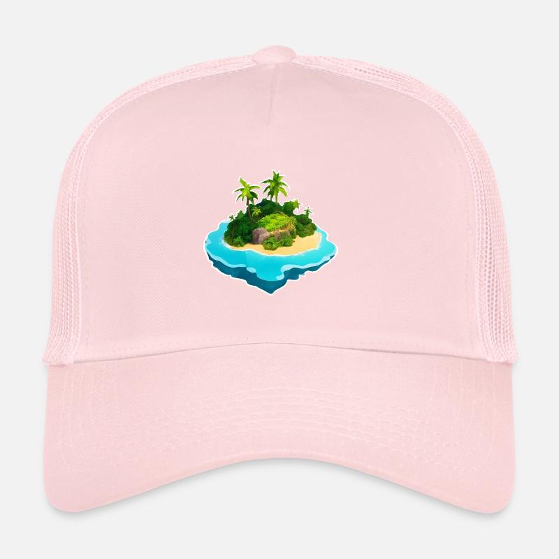 Île sous les tropiques Casquette trucker 