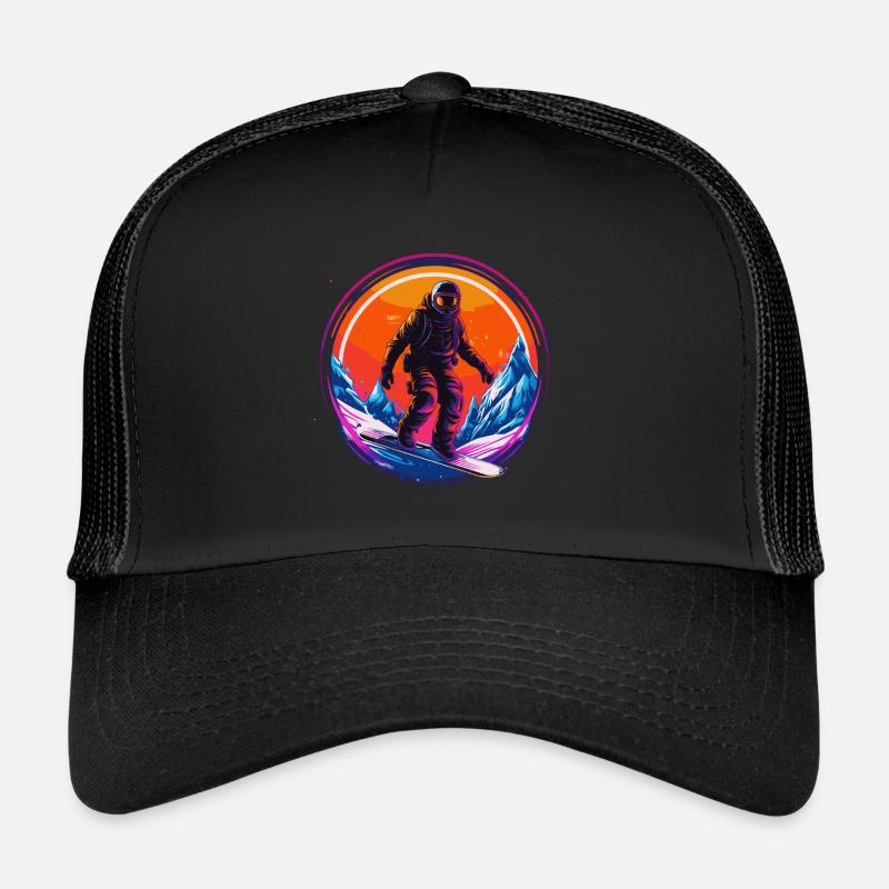 Snowboard ou ski puis après-ski Casquette trucker 