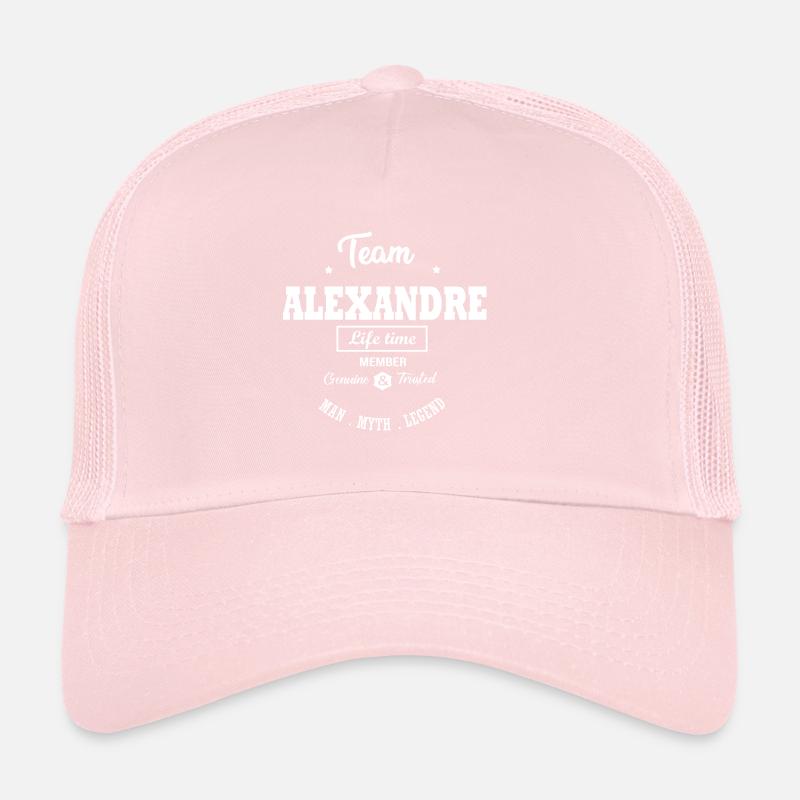 Personalized ALEXANDRE TEAM Gift Trucker Cap