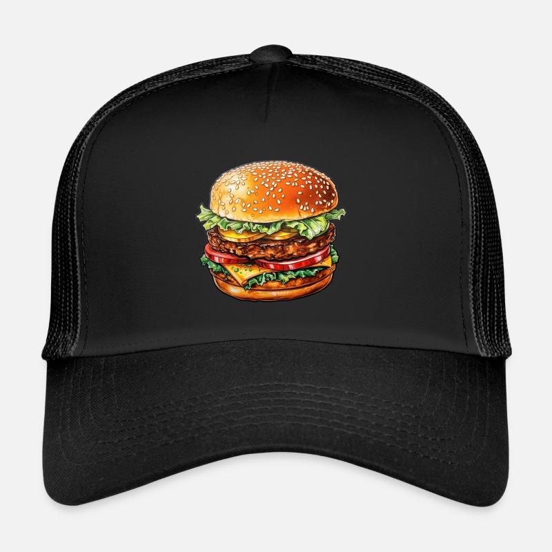 Burger Casquette trucker 