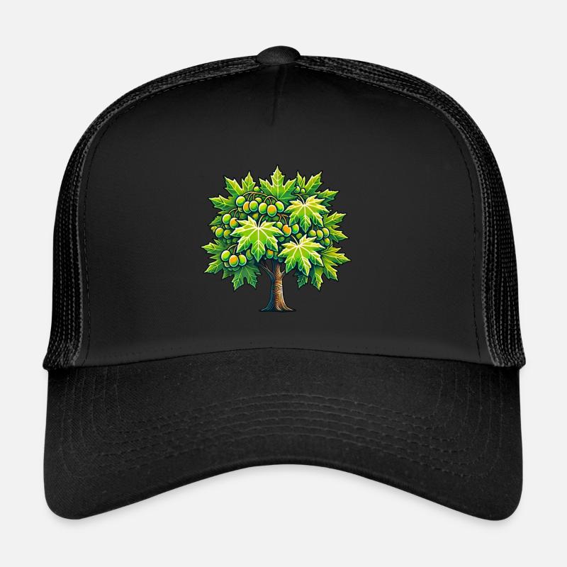 Feuille d’érable Érable Canadien Canada Nature Casquette trucker 