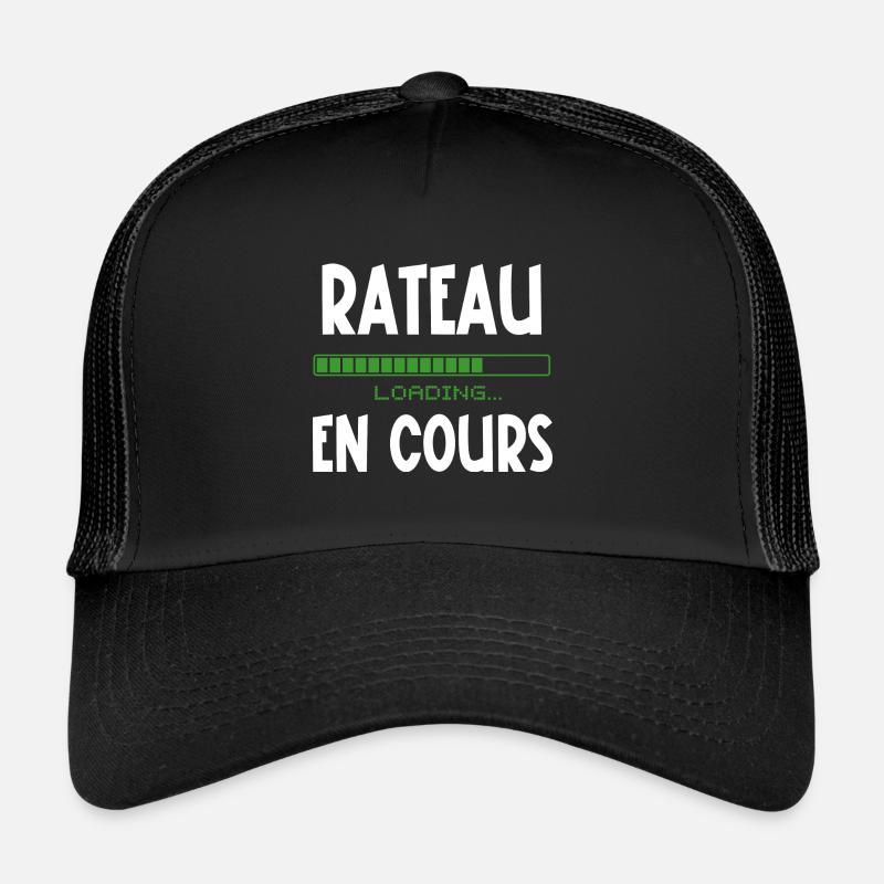 rateau en cours Casquette trucker 