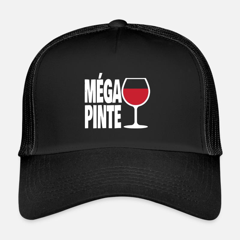 méga pinte Casquette trucker 