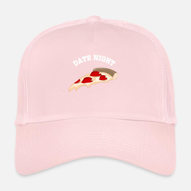 Date Night Pizza Trucker Cap