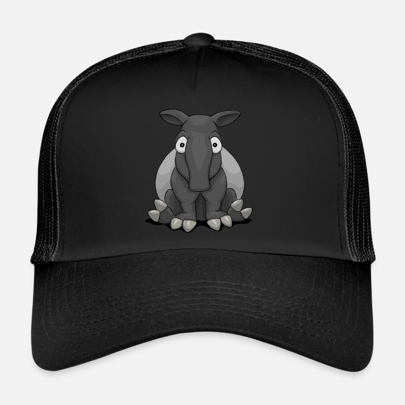 schrulliger Comic Tapir lustig cooles Geschenk Trucker Cap