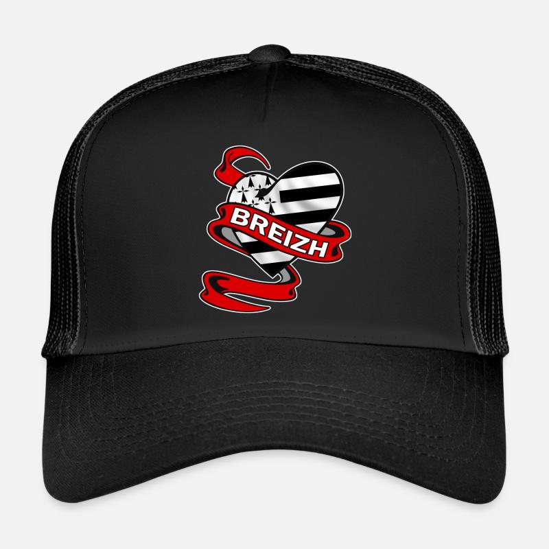 Breizh heart Casquette trucker 