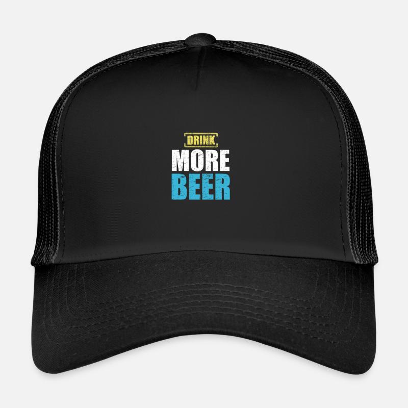 Bière cadeau de motivation fête d'alcool potable Casquette trucker 