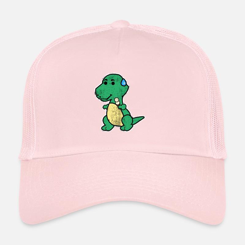 Dinosaurier T-Rex klein Geschenk Dino Kinder Tier Trucker Cap