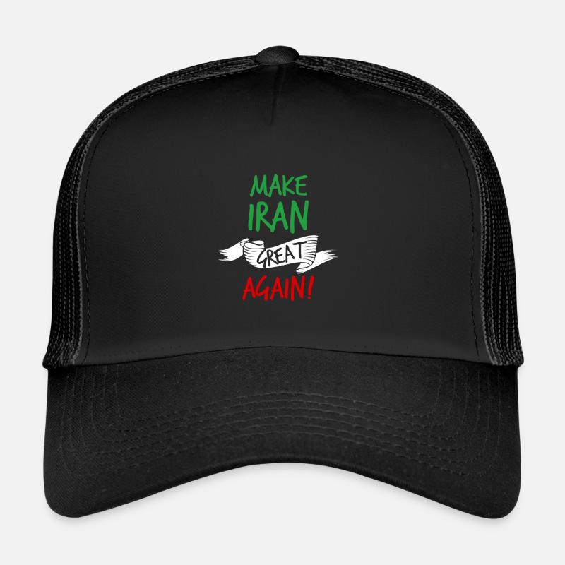 Make Iran Great Again colored v1 Trucker Cap