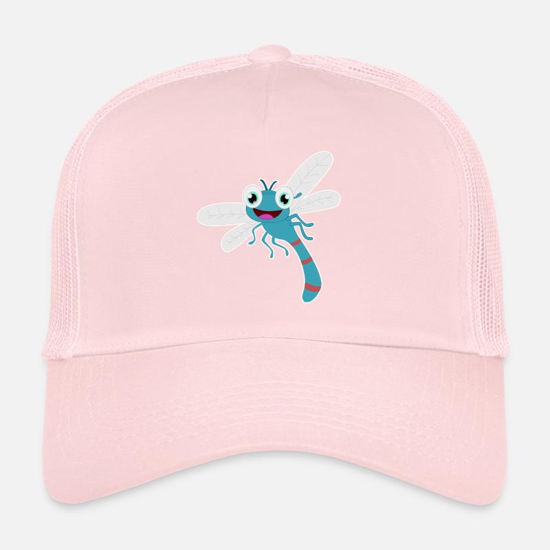 Libelle süß witzig Insekt Kawaii Comic Geschenk Trucker Cap