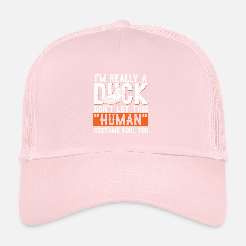 Duck Carnival Costume Halloween Gift Trucker Cap