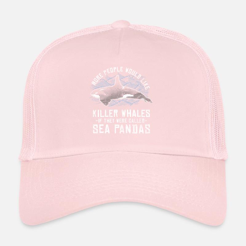 Killer whale orca fish sea water gift Trucker Cap