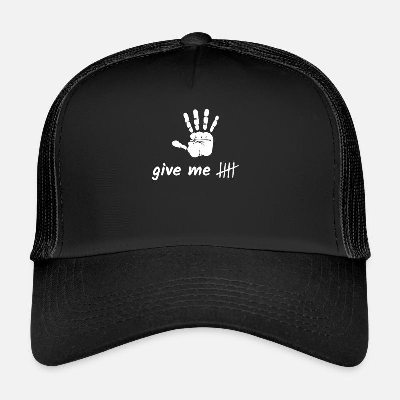 j’ai une empreinte de main Casquette trucker 