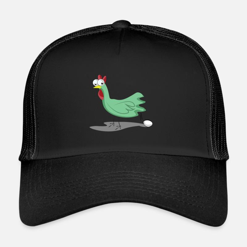 chicken - Trucker Cap - black/black