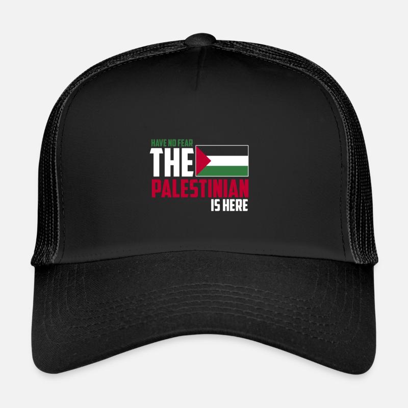 Palestine - Trucker Cap - black/black