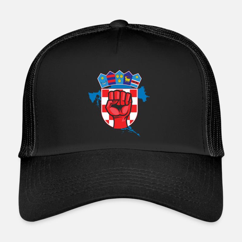 Croatie Casquette trucker 