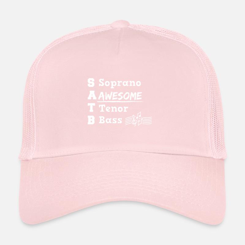 Soprano-awesome-bas ténor Altos Music Choir Gift Casquette trucker 