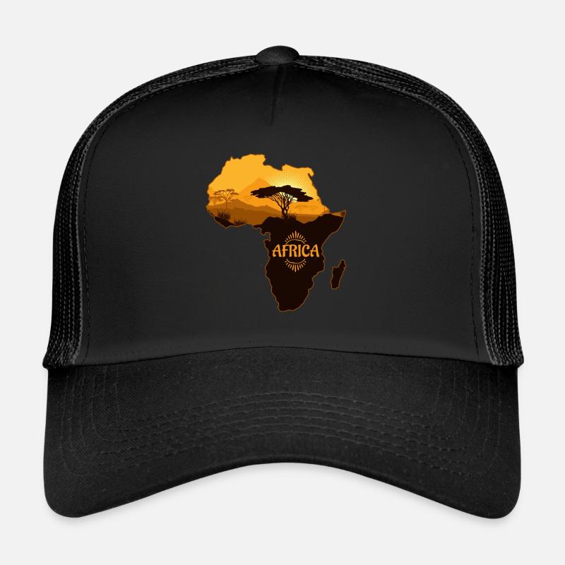 Continent africain Casquette trucker 