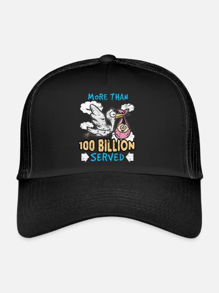 Storch - Trucker Cap - Schwarz/Schwarz