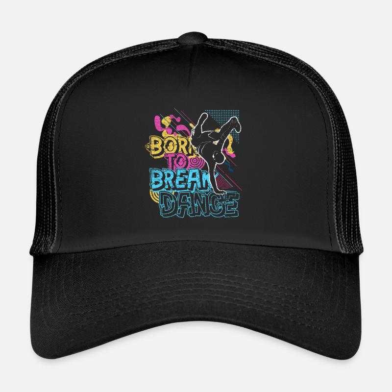 Streetdance - Trucker Cap - Schwarz/Schwarz