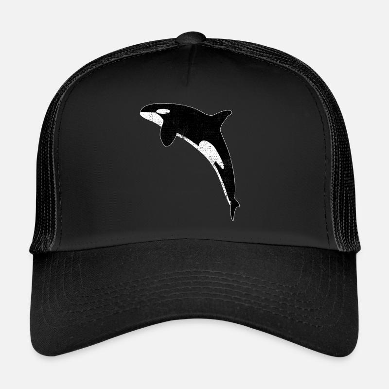 Orca - Casquette trucker  - noir/noir