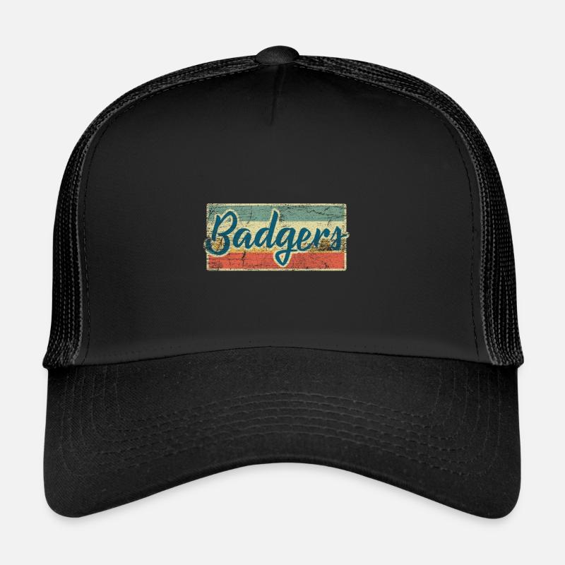 Badger - Trucker Cap - black/black