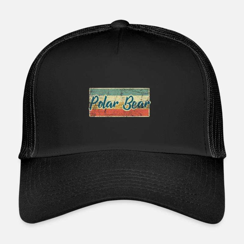 Eisbär - Trucker Cap - Schwarz/Schwarz