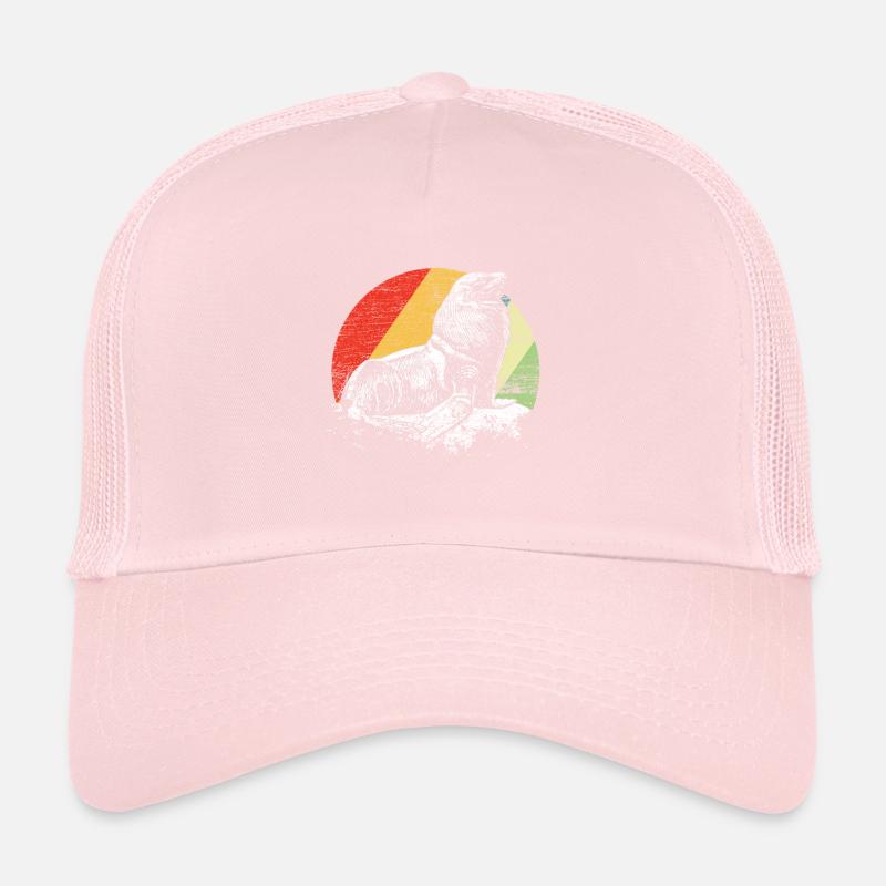 Seelöwe Robbe Tier Walross Geschenk Idee Wasser Trucker Cap