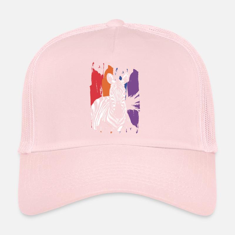 Zebra Trucker Cap