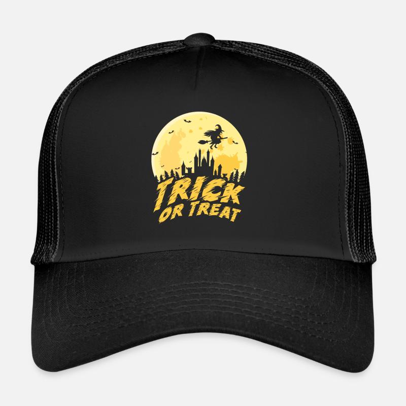 Costume d’Halloween doux ou acide Casquette trucker 