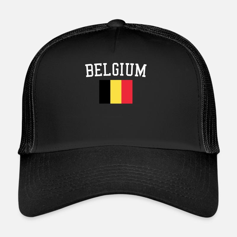 Belgische Flagge Trucker Cap