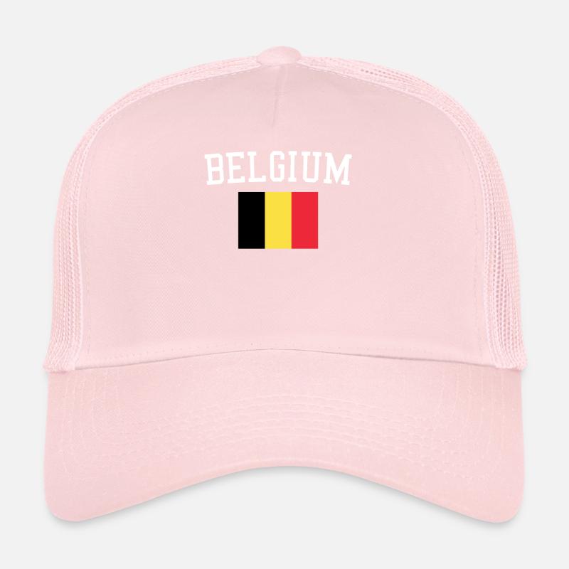 Drapeau belge Casquette trucker 