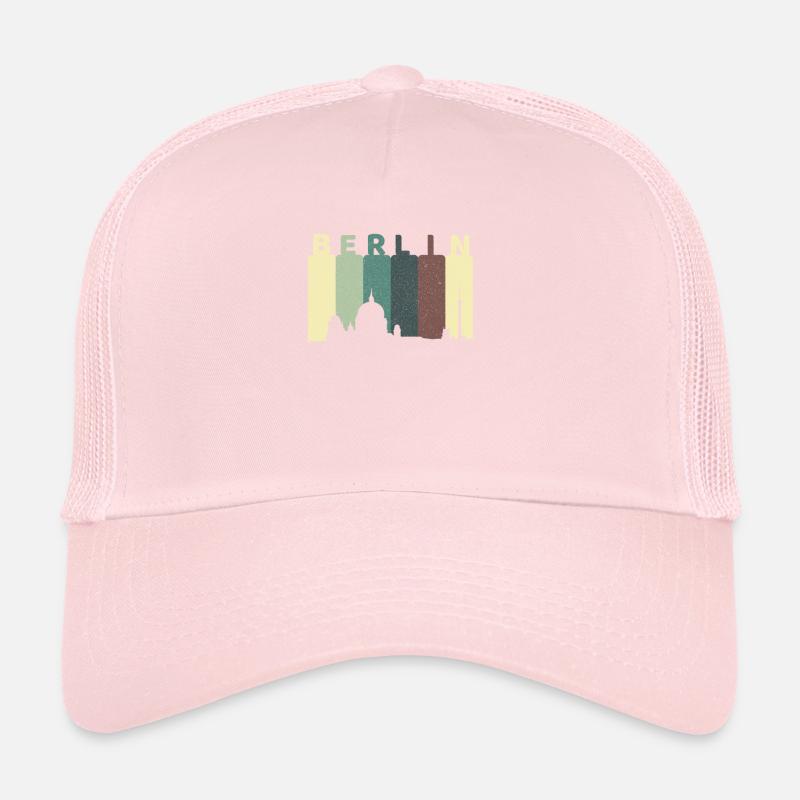 Skyline de Berlin Casquette trucker 