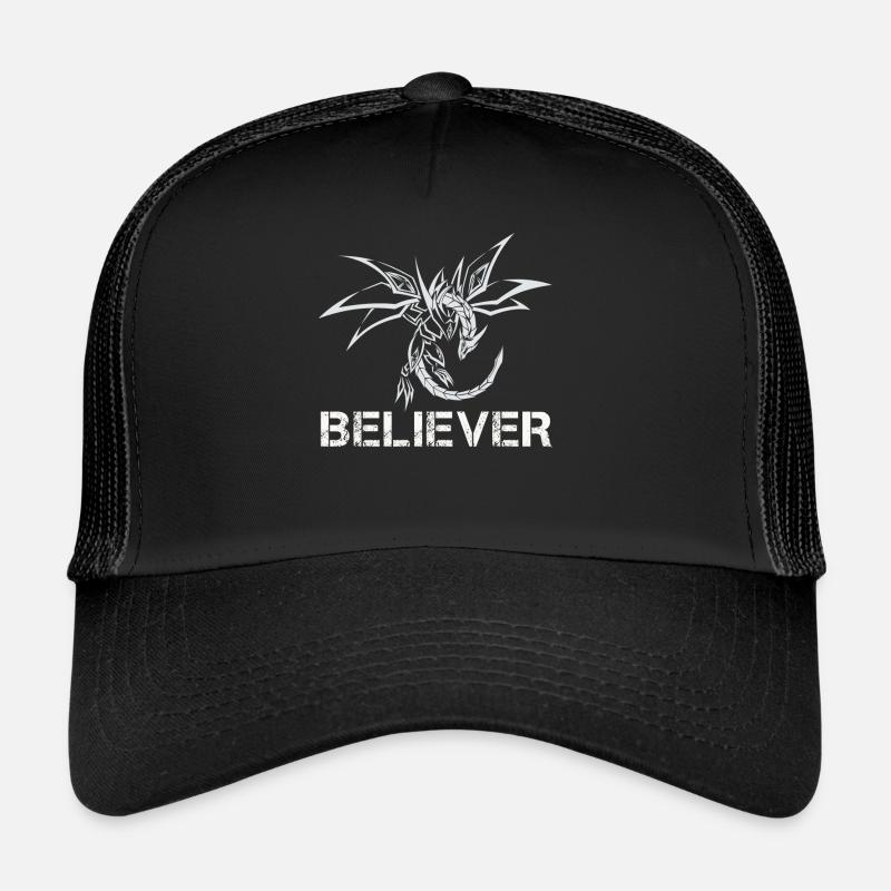 Dragon Dragon Believer - Trucker Cap - black/black
