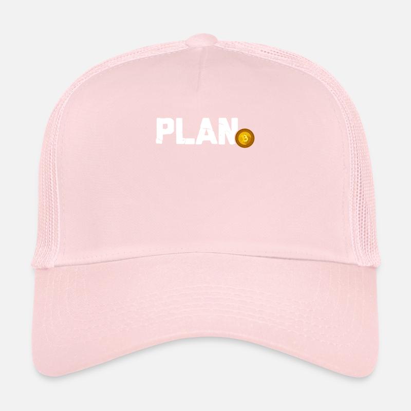 Plan Bitcoin crypto Trucker Cap
