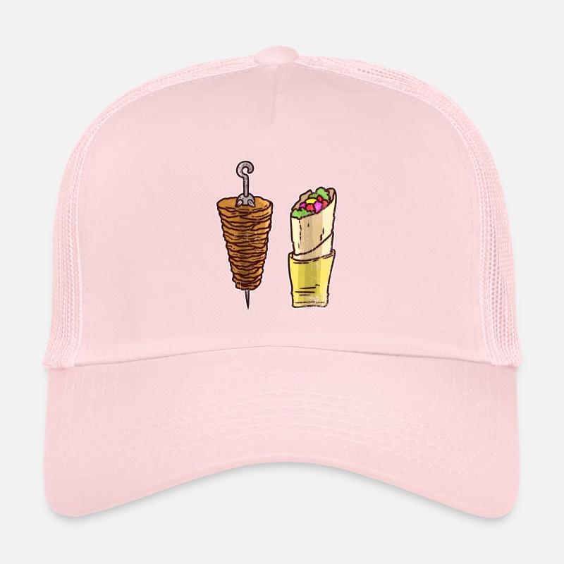 Döner Kebab Restaurant Lebensmittel Geschenk Trucker Cap