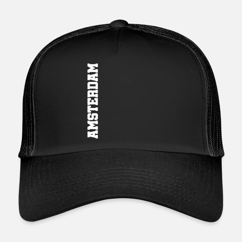 Amsterdam Amsterdam Amsterdam Trucker Cap