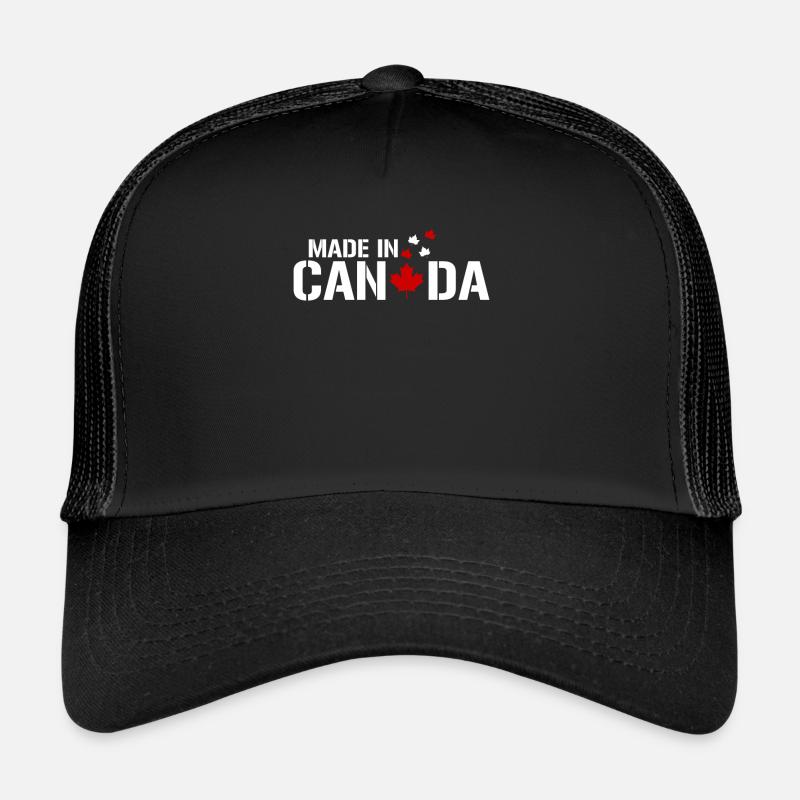 Design MADE IN CANADA - Trucker Cap - black/black