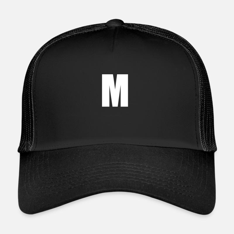 Buchstabe M Trucker Cap