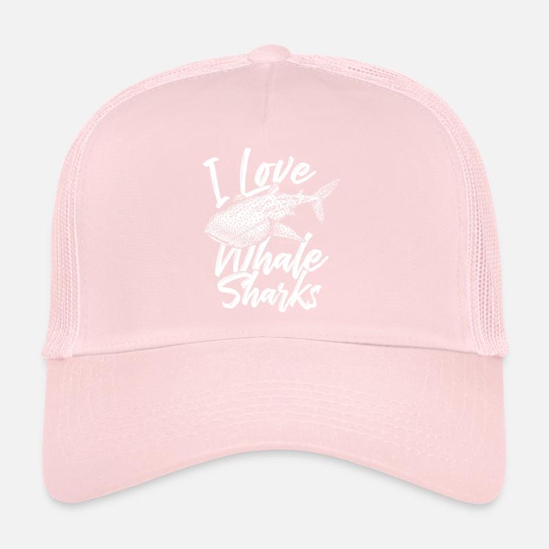 J’adore les requins-baleines Casquette trucker 