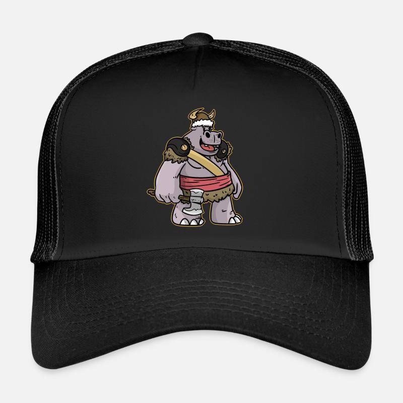 Hippo warrior Trucker Cap