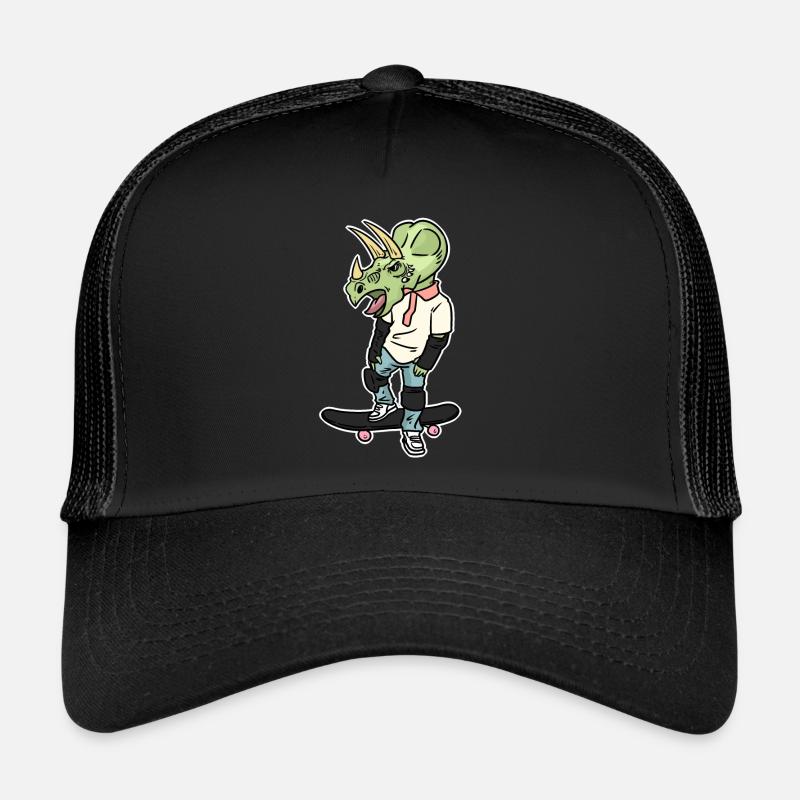Patineur Triceratops Casquette trucker 