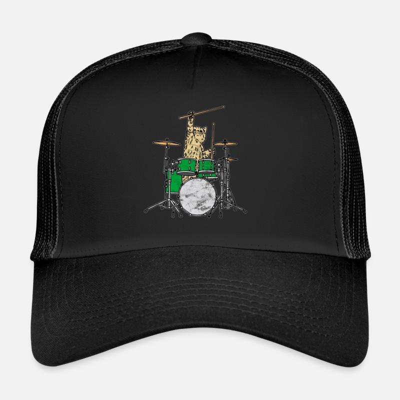 drummer - Trucker Cap - black/black