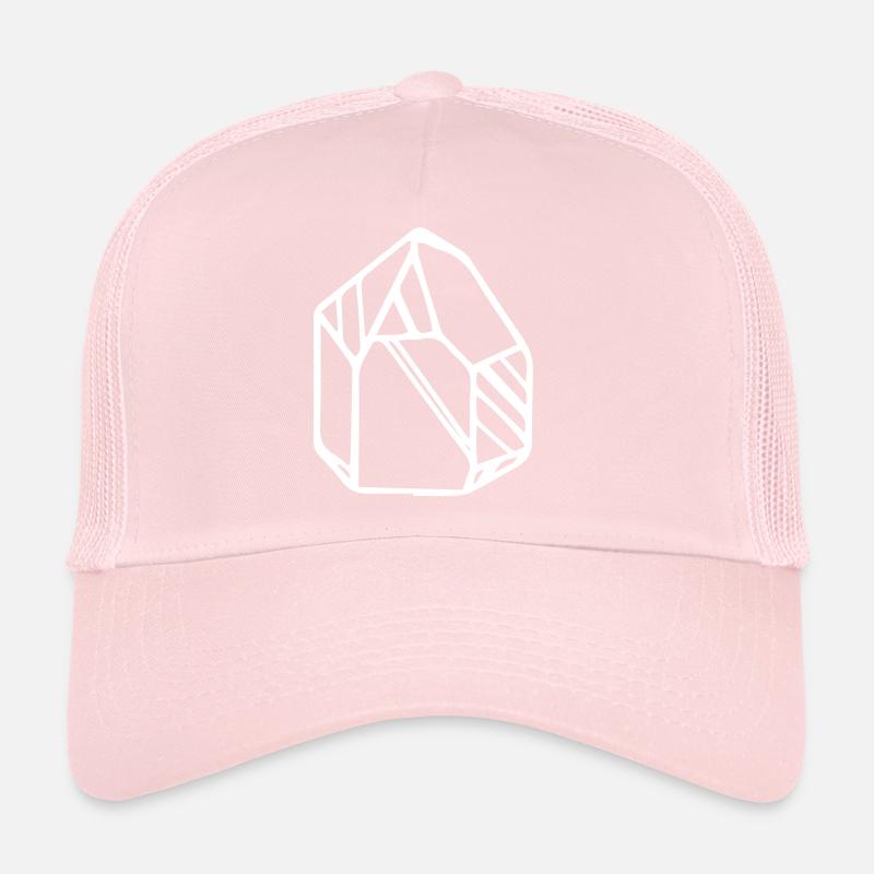 Gem crystal small motif gift idea Trucker Cap