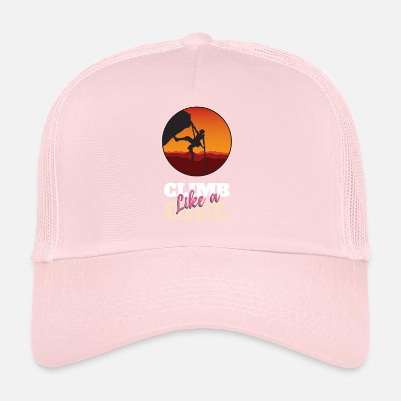 Climb Like A Girl Trucker Cap
