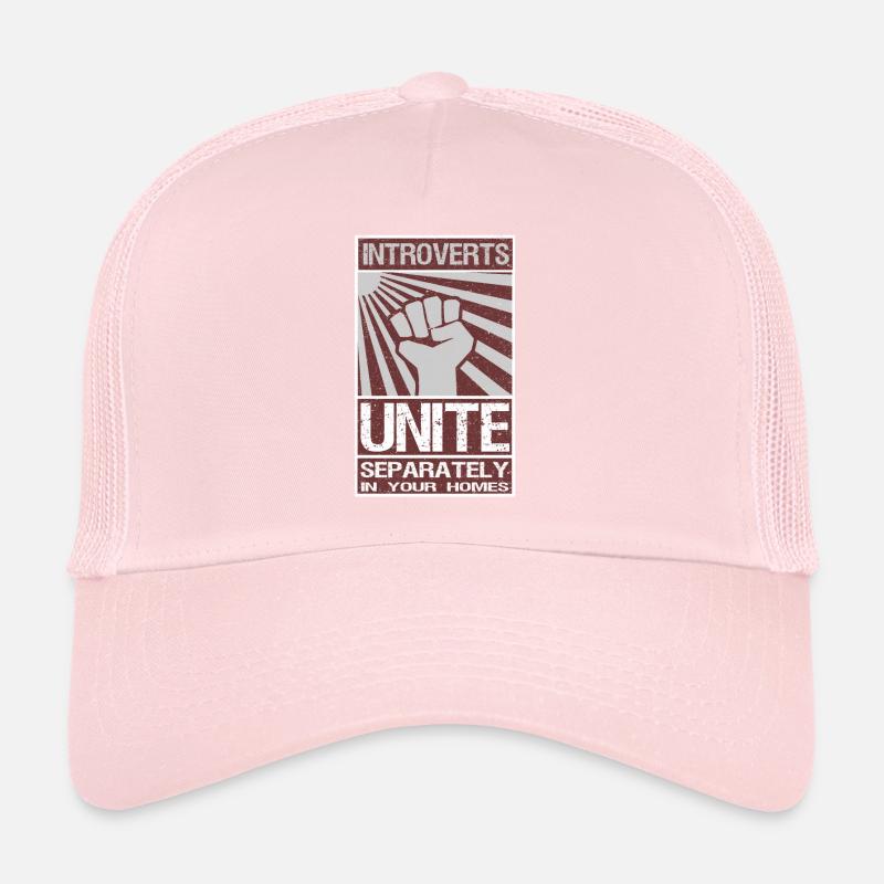 Introverts Unite Separately Trucker Cap