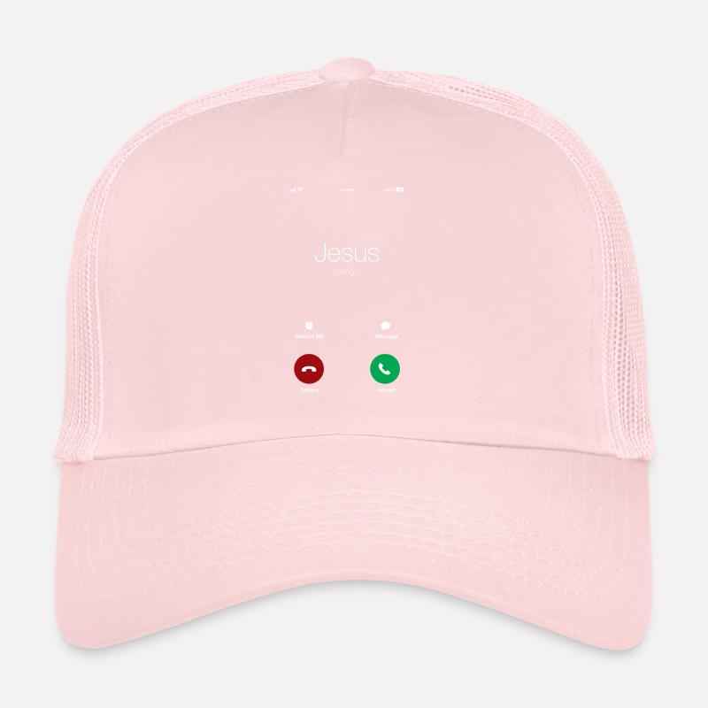 Jesus Is Calling God Gets Religion Bible Gift Trucker Cap