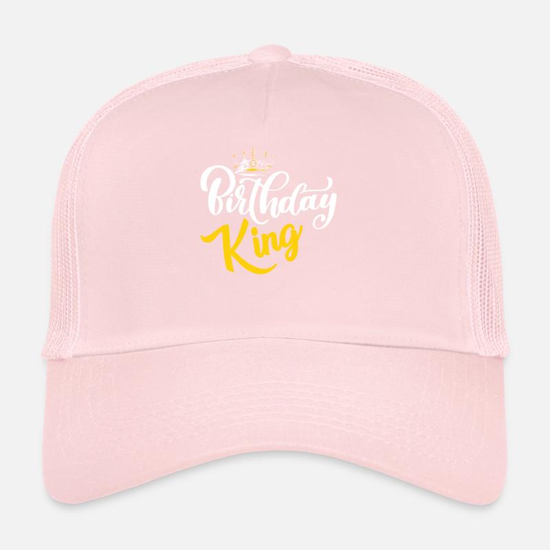 Roi anniversaire Casquette trucker 