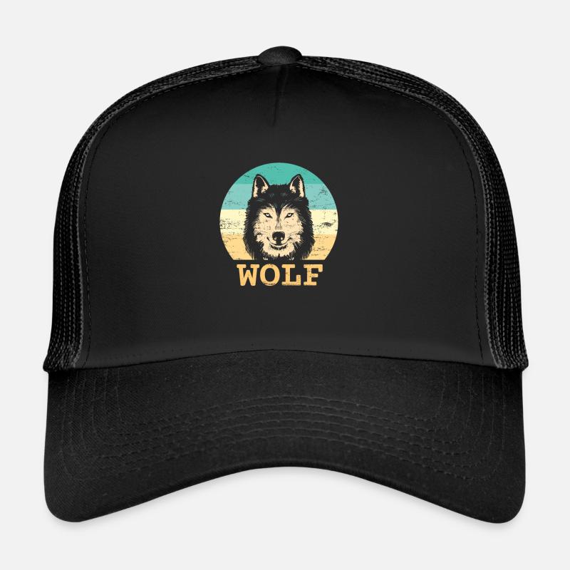 Wolf Casquette trucker 